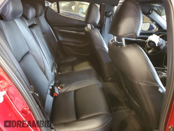2023 Mazda 3 2.5 Turbo with VIN JM1BPBJY8P1607093, listed as a Copart auction lot 53950255 with 40,446 mi miles and Salvage title. Bid and sale history available at DreamBid. Image 10.