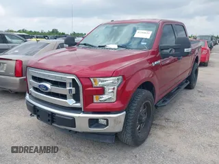 2017 Ford F-150 XL with VIN 1FTEW1EF1HKD11704, listed as a IAAI auction lot 42104633 with 105,104 mi miles. Bid and sale history available at carsss.com. Image 2.