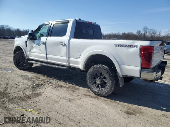 2021 Ford Super Duty F-250 SRW XL with VIN 1FT7W2BN6MEC58310, listed as a Copart auction lot 44895525 with 39,232 mi miles and Salvage Title. Bid and sale history available at carsss.com. Image 2.