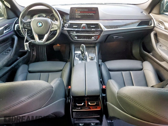 2017 BMW 5 Series 530i with VIN WBAJA5C35HG897952, listed as a Copart auction lot 55691385 with 135,869 mi miles and Salvage title. Bid and sale history available at DreamBid. Image 8.