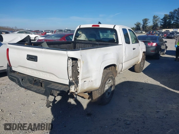 2018 Toyota Tacoma SR with VIN 5TFRX5GN9JX121099, listed as a IAAI auction lot 41186232 with 127,151 mi miles and . Bid and sale history available at DreamBid. Image 4.