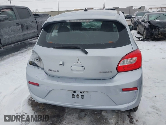 2019 Mitsubishi Mirage ES z VIN ML32A3HJ1KH007390, wystawiony jako IAAI lot #41515634 z przebiegiem 66 451 mil mil oraz . Historia ofert i sprzedaży dostępna na DreamBid. Obrazek 17.