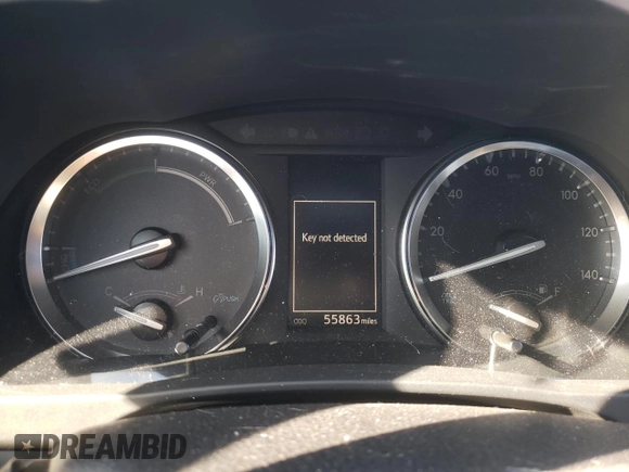2016 Toyota Highlander Hybrid Limited with VIN 5TDDCRFH4GS017367, listed as a Copart auction lot 46501335 with 55,863 mi miles and Salvage Title. Bid and sale history available at carsss.com. Image 9.