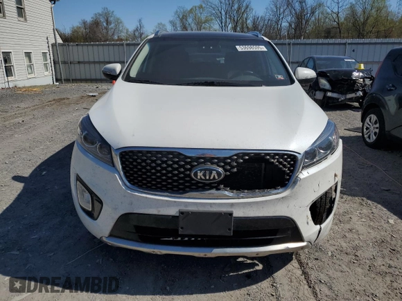 2016 Kia Sorento SX with VIN 5XYPKDA5XGG006242, listed as a Copart auction lot 53698595 with 114,260 mi miles and Salvage Title. Bid and sale history available at carsss.com. Image 5.