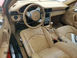 2008 Porsche 911 Carrera with VIN WP0AA29998S710545, listed as a Copart auction lot 74494744 with 0 mi miles and Salvage Title. Bid and sale history available at carsss.com. Image 8.