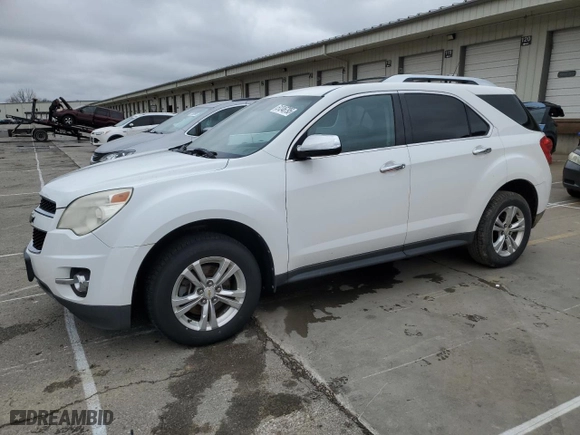 2012 Chevrolet Equinox LTZ with VIN 2GNALFEK0C6170287, listed as a Copart auction lot 51246795 with 146,608 mi miles and Clean Title. Bid and sale history available at carsss.com. Image 1.