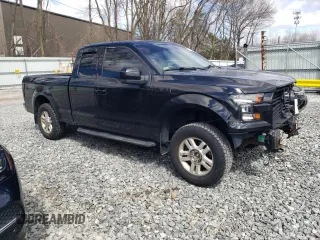 2015 Ford F-150 XLT with VIN 1FTEX1E82FFC01698, listed as a Copart auction lot 50373585 with 170,521 mi miles and Clean Title. Bid and sale history available at carsss.com. Image 4.