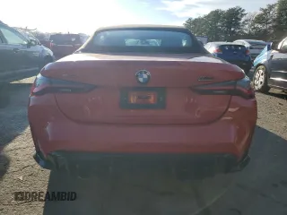 2024 BMW M4 Competition xDrive with VIN WBS33BA03RCP76190, listed as a Copart auction lot 45919225 with 6,920 mi miles and Salvage title. Bid and sale history available at DreamBid. Image 6.