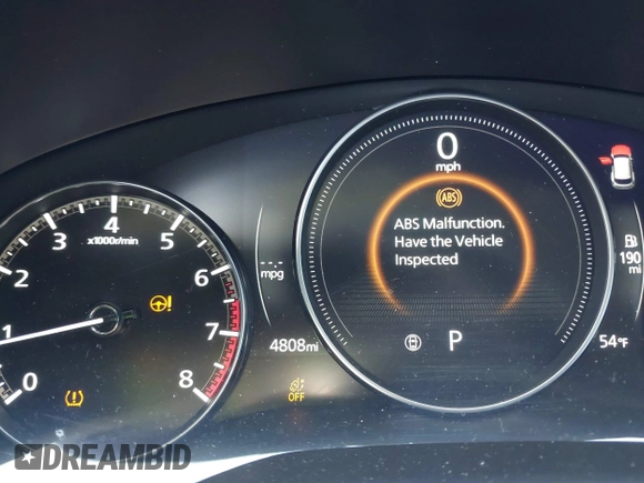 2024 Mazda CX-50 S Select with VIN 7MMVABAM2RN242725, listed as a IAAI auction lot 41477519 with 4,808 mi miles and . Bid and sale history available at DreamBid. Image 7.