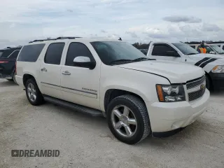 2013 Chevrolet Suburban LTZ with VIN 1GNSCKE05DR167323, listed as a Copart auction lot 78054084 with 0 mi miles and Salvage Title. Bid and sale history available at carsss.com. Image 4.