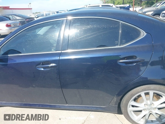 2007 Lexus IS 350 with VIN JTHBE262875013959, listed as a IAAI auction lot 42805045 with 230,765 mi miles and . Bid and sale history available at DreamBid. Image 14.