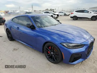 2023 BMW 4 Series M440i xDrive with VIN WBA13AR01PCL45497, listed as a Copart auction lot 82892534 with Not Provided miles and Non Repairable. Bid and sale history available at DreamBid. Image 4.