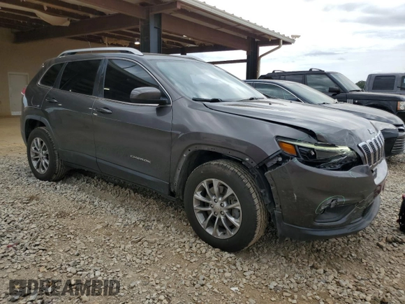 2019 Jeep Cherokee Latitude Plus with VIN 1C4PJMLN8KD123969, listed as a Copart auction lot 54784235 with 119,468 mi miles and Salvage title. Bid and sale history available at DreamBid. Image 4.
