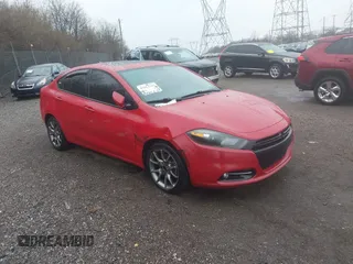2014 Dodge Dart SXT with VIN 1C3CDFBB5ED909603, listed as a IAAI auction lot 41813783 with 137,405 mi miles. Bid and sale history available at carsss.com. Image 1.