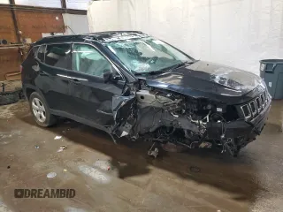 2018 Jeep Compass Altitude with VIN 3C4NJDBBXJT131563, listed as a Copart auction lot 53225344 with 85,060 mi miles and Salvage Title. Bid and sale history available at carsss.com. Image 4.