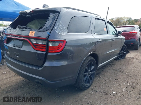 2018 Dodge Durango GT with VIN 1C4RDJDG7JC364456, listed as a IAAI auction lot 42156513 with 70,660 mi miles and . Bid and sale history available at DreamBid. Image 4.