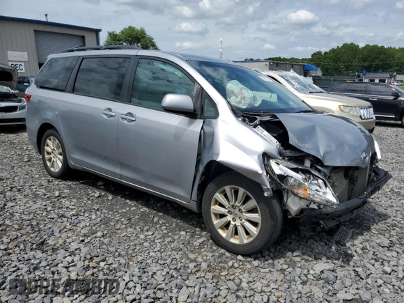 2015 Toyota Sienna LE with VIN 5TDJK3DC8FS104777, listed as a Copart auction lot 63440925 with 195,962 mi miles and Salvage title. Bid and sale history available at DreamBid. Image 4.