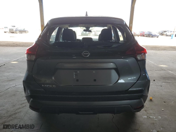 2023 Nissan Kicks S with VIN 3N1CP5BV3PL547973, listed as a Copart auction lot 46710715 with 56,361 mi miles and Salvage Title. Bid and sale history available at carsss.com. Image 6.