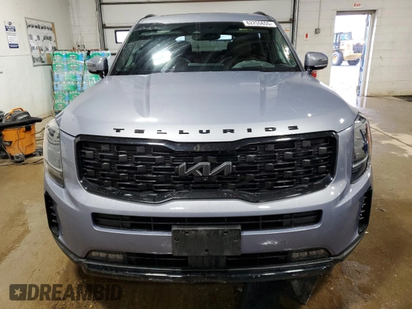 2022 Kia Telluride SX with VIN 5XYP5DHC1NG198157, listed as a Copart auction lot 62255655 with 71,508 mi miles and Salvage title. Bid and sale history available at DreamBid. Image 5.