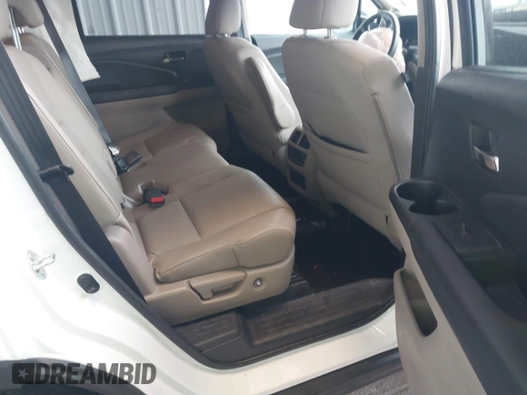 2022 Honda Pilot EX-L with VIN 5FNYF6H58NB097283, listed as a IAAI auction lot 40944566 with 22,027 mi miles and . Bid and sale history available at DreamBid. Image 8.