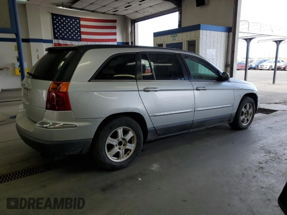 2005 Chrysler Pacifica Touring с VIN 2C4GM68475R659994, выставлен на аукционе Copart как лот 61672455 с пробегом 180 526 миль миль и Списание • Salvage title. История ставок и продаж доступна на DreamBid. Изображение 3.