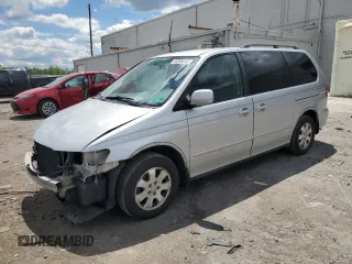 2003 Honda Odyssey EX z VIN 5FNRL186X3B075761, wystawiony jako Copart lot #58289815 z przebiegiem 137 763 mil mil oraz Szkoda całkowita • Salvage title. Historia ofert i sprzedaży dostępna na DreamBid. Obrazek 1.