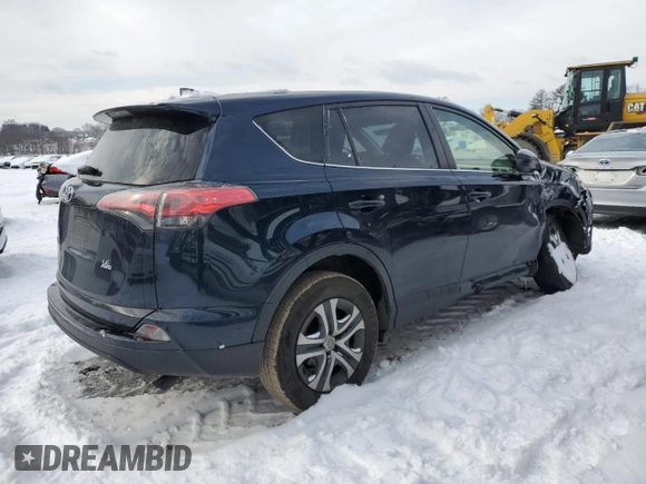 2018 Toyota RAV4 LE with VIN JTMBFREVXJJ256304, listed as a Copart auction lot 87203754 with Not Provided miles and Salvage Title. Bid and sale history available at carsss.com. Image 3.