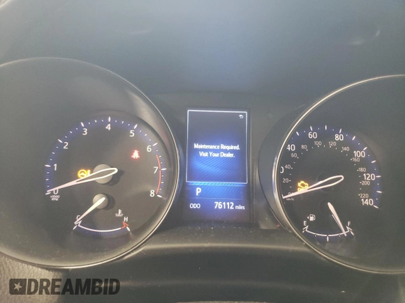 2018 Toyota C-HR XLE with VIN NMTKHMBX3JR018234, listed as a Copart auction lot 49472275 with 76,112 mi miles and Salvage Title. Bid and sale history available at DreamBid. Image 9.