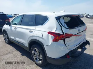 2023 Hyundai Santa Fe SE with VIN 5NMS14AJ3PH626107, listed as a IAAI auction lot 41826756 with 17,552 mi miles. Bid and sale history available at carsss.com. Image 3.