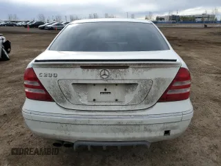 2007 Mercedes-Benz C 230 Sport with VIN WDBRF52H67F879967, listed as a Copart auction lot 52212585 with 201,975 mi miles and Salvage Title. Bid and sale history available at DreamBid. Image 6.