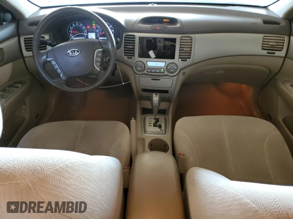 2007 Kia Optima EX with VIN KNAGE124075087981, listed as a Copart auction lot 47315435 with 146,655 mi miles and Salvage Title. Bid and sale history available at carsss.com. Image 8.