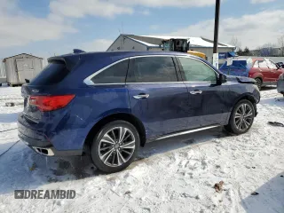 2020 Acura MDX w/Technology Pkg with VIN 5J8YD4H51LL037447, listed as a Copart auction lot 44859145 with 12,304 mi miles and Non Repairable. Bid and sale history available at carsss.com. Image 3.