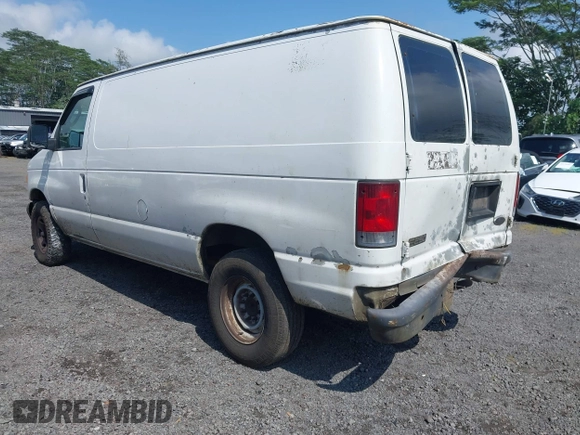 2005 Ford Econoline Cargo with VIN 1FTNE24W55HA43243, listed as a IAAI auction lot 41528626 with 240,685 mi miles and . Bid and sale history available at carsss.com. Image 3.