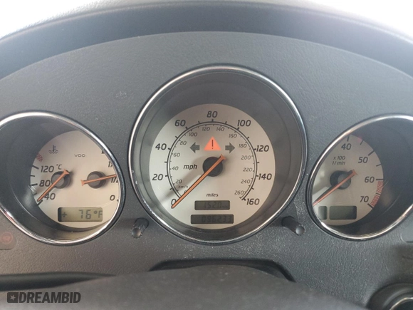 2002 Mercedes-Benz SLK-Class 3.2L with VIN WDBKK65F42F239018, listed as a Copart auction lot 46303805 with 96,233 mi miles and Clean Title. Bid and sale history available at carsss.com. Image 9.