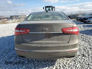 2014 Kia Cadenza Premium with VIN KNALN4D74E5141707, listed as a Copart auction lot 41341185 with 137,325 mi miles and Salvage Title. Bid and sale history available at carsss.com. Image 6.