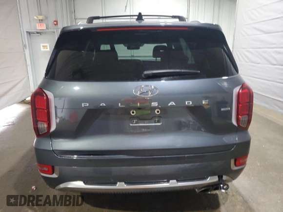 2022 Hyundai Palisade Calligraphy z VIN KM8R7DHE0NU411145, wystawiony jako Copart lot #47930585 z przebiegiem 63 027 mil mil oraz Szkoda całkowita • Salvage title. Historia ofert i sprzedaży dostępna na DreamBid. Obrazek 6.