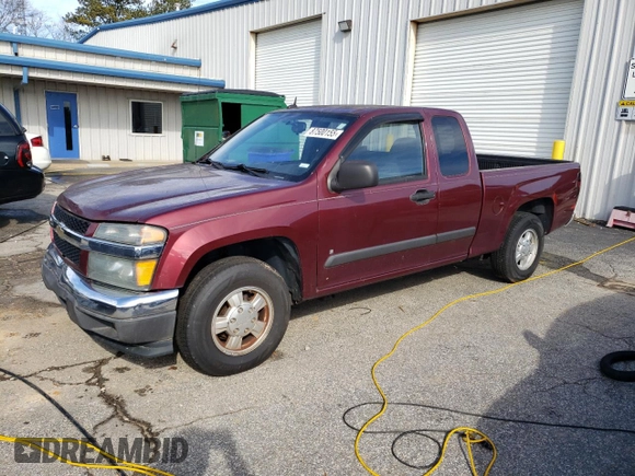 2008 Chevrolet Colorado LS with VIN 1GCCS19E888163228, listed as a Copart auction lot 87500155 with 237,066 mi miles and Clean Title. Bid and sale history available at carsss.com. Image 1.