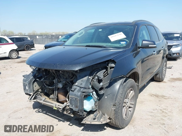 2017 Chevrolet Traverse LT with VIN 1GNKRGKD2HJ271453, listed as a IAAI auction lot 41843130 with 136,711 mi miles and . Bid and sale history available at DreamBid. Image 2.