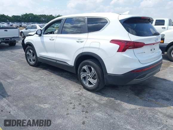 2023 Hyundai Santa Fe SE with VIN 5NMS14AJ6PH631267, listed as a IAAI auction lot 42053761 with 17,880 mi miles and . Bid and sale history available at DreamBid. Image 3.