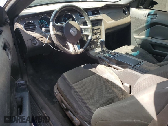 2014 Ford Mustang V6 with VIN 1ZVBP8AM6E5299523, listed as a Copart auction lot 55768065 with 128,500 mi miles and Salvage title. Bid and sale history available at DreamBid. Image 8.