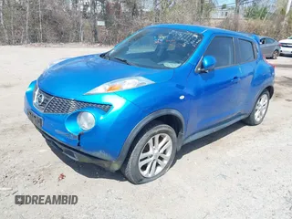 2012 Nissan Juke SL with VIN JN8AF5MV7CT120665, listed as a IAAI auction lot 42112288 with 179,492 mi miles. Bid and sale history available at carsss.com. Image 2.
