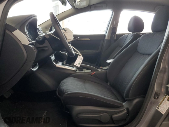 2019 Nissan Sentra SV with VIN 3N1AB7AP9KL607459, listed as a Copart auction lot 52867575 with 58,286 mi miles and Non Repairable. Bid and sale history available at carsss.com. Image 7.