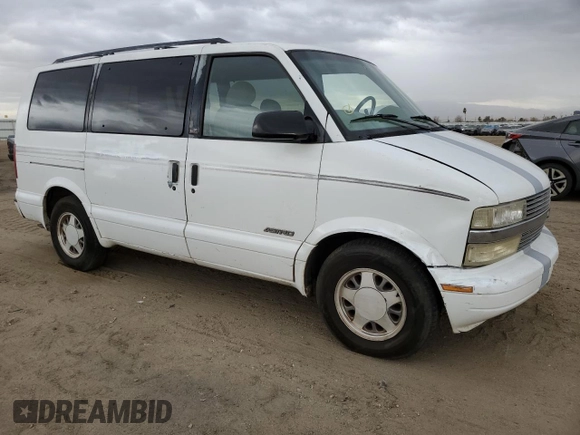 1997 Chevrolet Astro with VIN 1GNDM19W2VB127872, listed as a Copart auction lot 81620483 with 203,162 mi miles and Salvage Title. Bid and sale history available at carsss.com. Image 4.