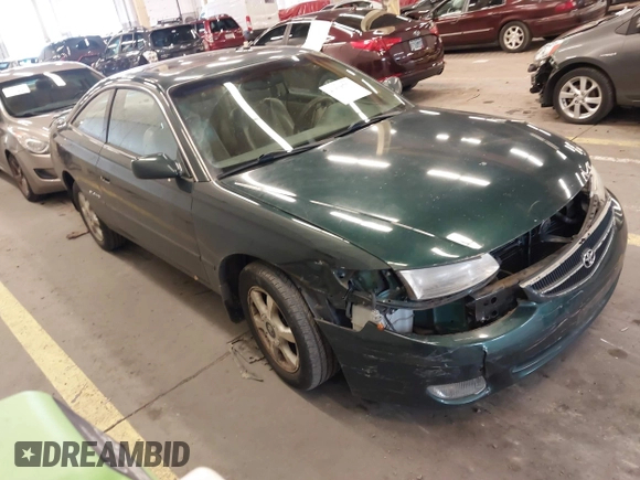 2000 Toyota Solara SE with VIN 2T1CF28PXYC275658, listed as a IAAI auction lot 41838753 with 133,889 mi miles. Bid and sale history available at carsss.com. Image 1.