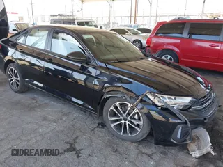 2024 Volkswagen Jetta Sport with VIN 3VWAM7BU2RM008822, listed as a IAAI auction lot 42258345 with 41,165 mi miles and . Bid and sale history available at DreamBid. Image 1.