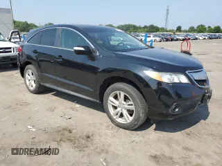2015 Acura RDX with VIN 5J8TB4H36FL007492, listed as a Copart auction lot 60216875 with 102,437 mi miles and Salvage title. Bid and sale history available at DreamBid. Image 4.