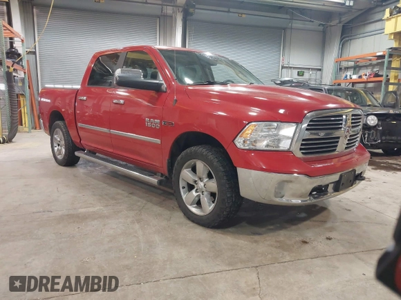 2018 Ram 1500 Big Horn with VIN 1C6RR7LM7JS282767, listed as a IAAI auction lot 41395423 with 143,088 mi miles. Bid and sale history available at carsss.com. Image 1.