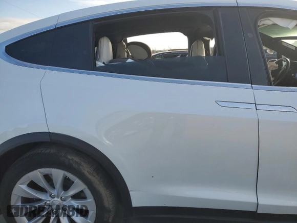 2020 Tesla Model X Long Range with VIN 5YJXCBE25LF220932, listed as a Copart auction lot 42344875 with 49,275 mi miles and Salvage Title. Bid and sale history available at carsss.com. Image 10.