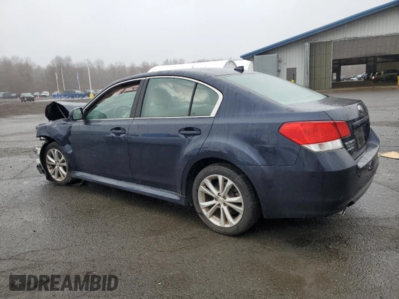 2013 Subaru Legacy Limited z VIN 4S3BMBJ6XD3014391, wystawiony jako Copart lot #49603425 z przebiegiem Nie podano mil oraz Nie do naprawy • Non repairable. Historia ofert i sprzedaży dostępna na DreamBid. Obrazek 2.