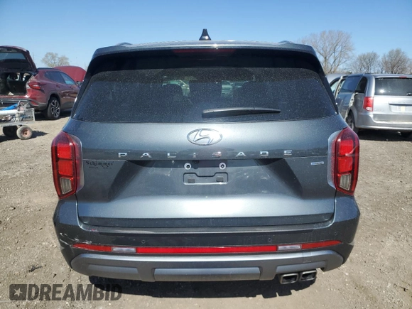 2023 Hyundai Palisade Limited z VIN KM8R5DGE1PU517064, wystawiony jako Copart lot #51810615 z przebiegiem 25 490 mil mil oraz Szkoda całkowita • Salvage title. Historia ofert i sprzedaży dostępna na DreamBid. Obrazek 6.